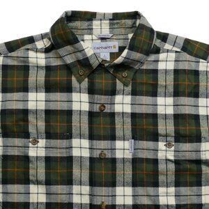 Carhartt relaxed fit flannel green plaid LT Large - Tall